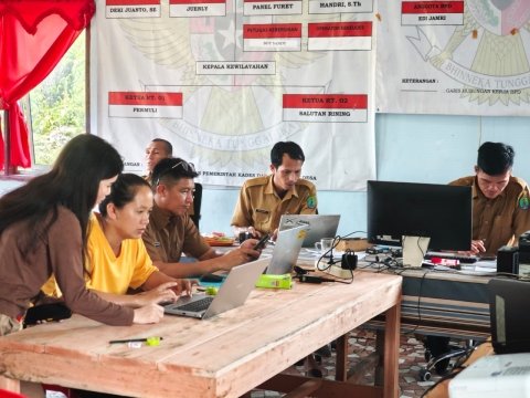 Pelatihan Tim Operator PRM-AID Klaster Long Api